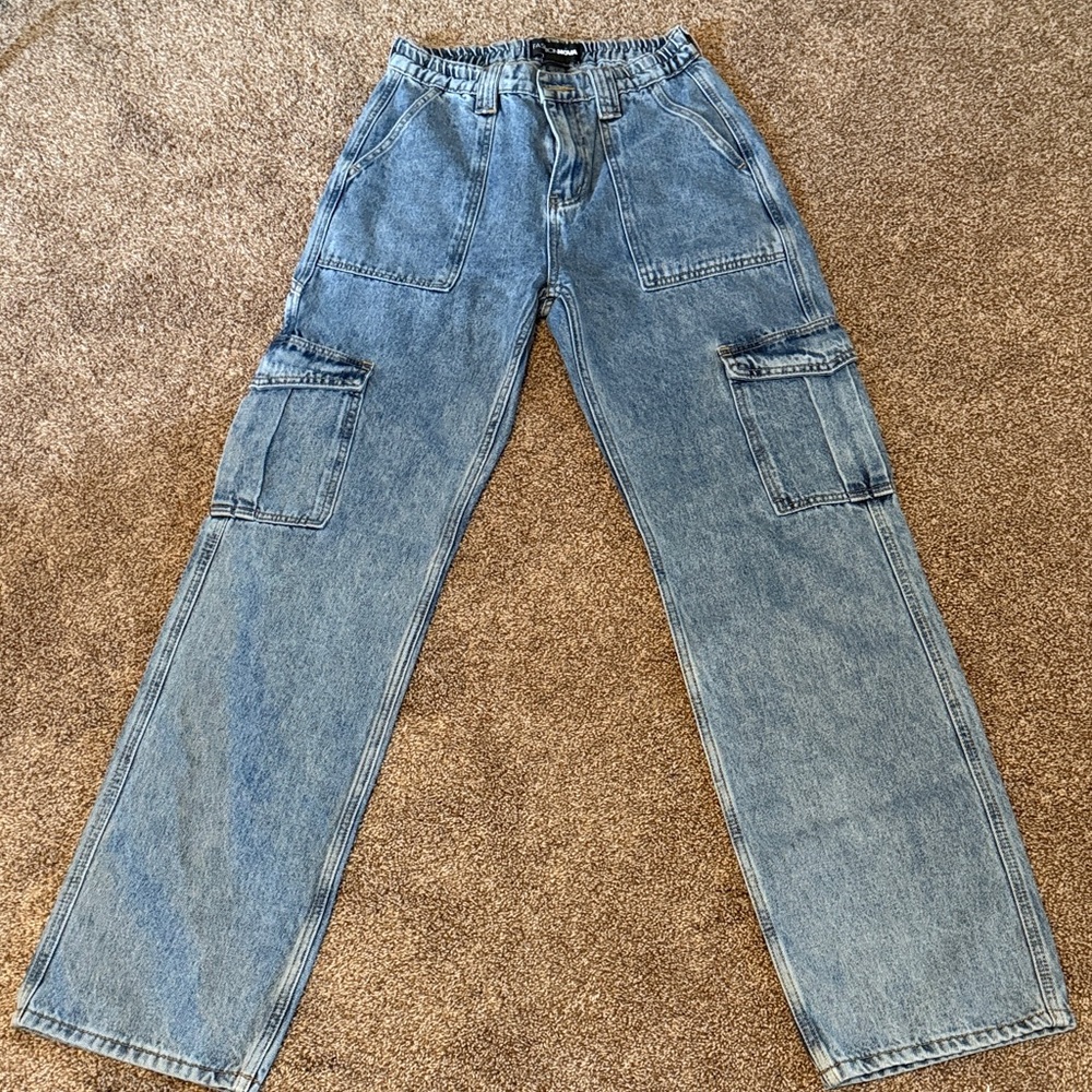 Fashion Nova Light Blue Denim Jeans